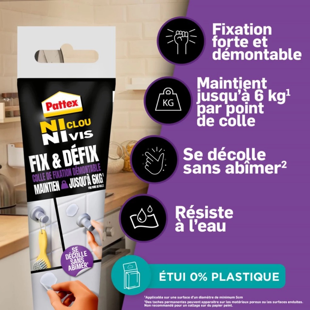 Colle Ni Clou Ni Vis Fix & Defix Tube 44 g