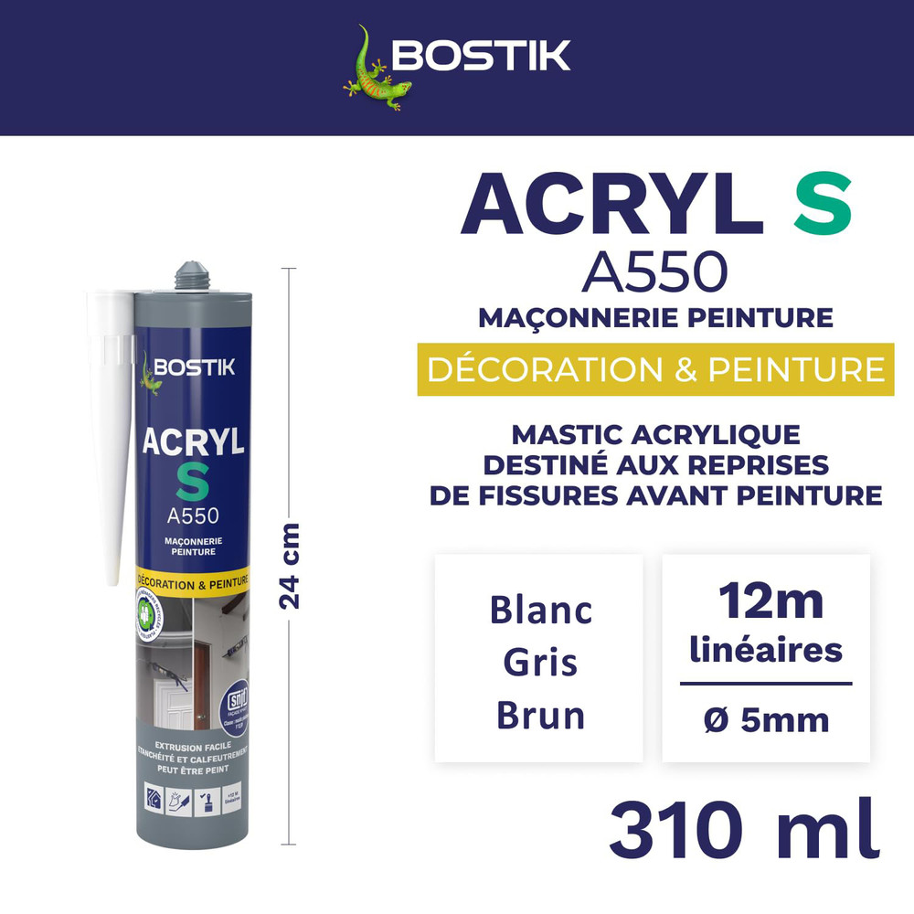 Mastic ACRYL S A550 310 ml
