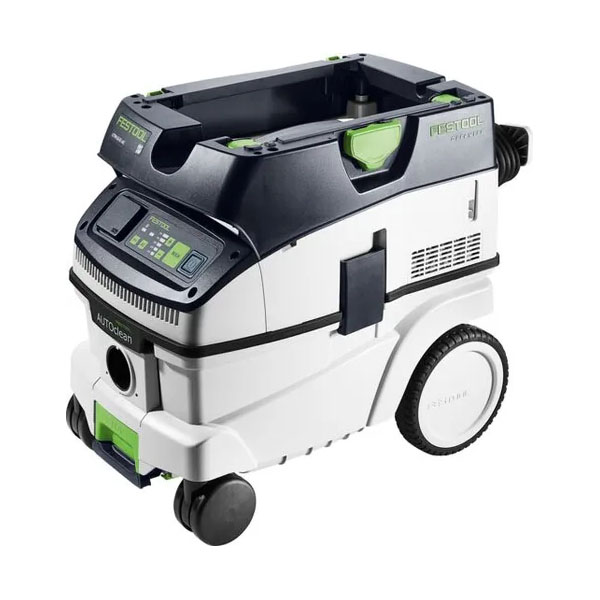 Aspirateur professionnel CLEANTEC CTM 26 EI AC avec décolmatage automatique du filtre pour poussières de chantier