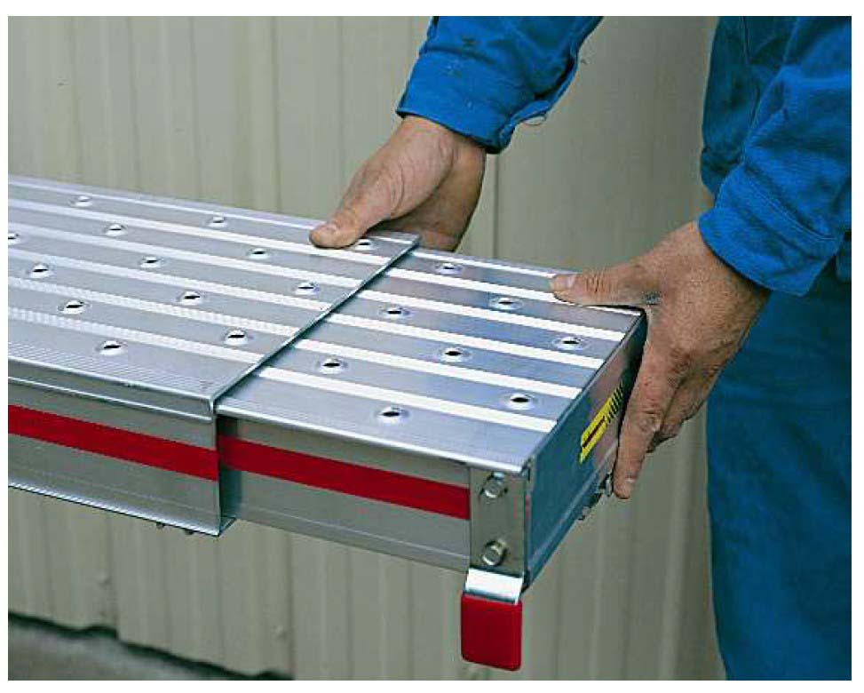 Plan de Travail Télescopique en Aluminium 1.24 à 4 m