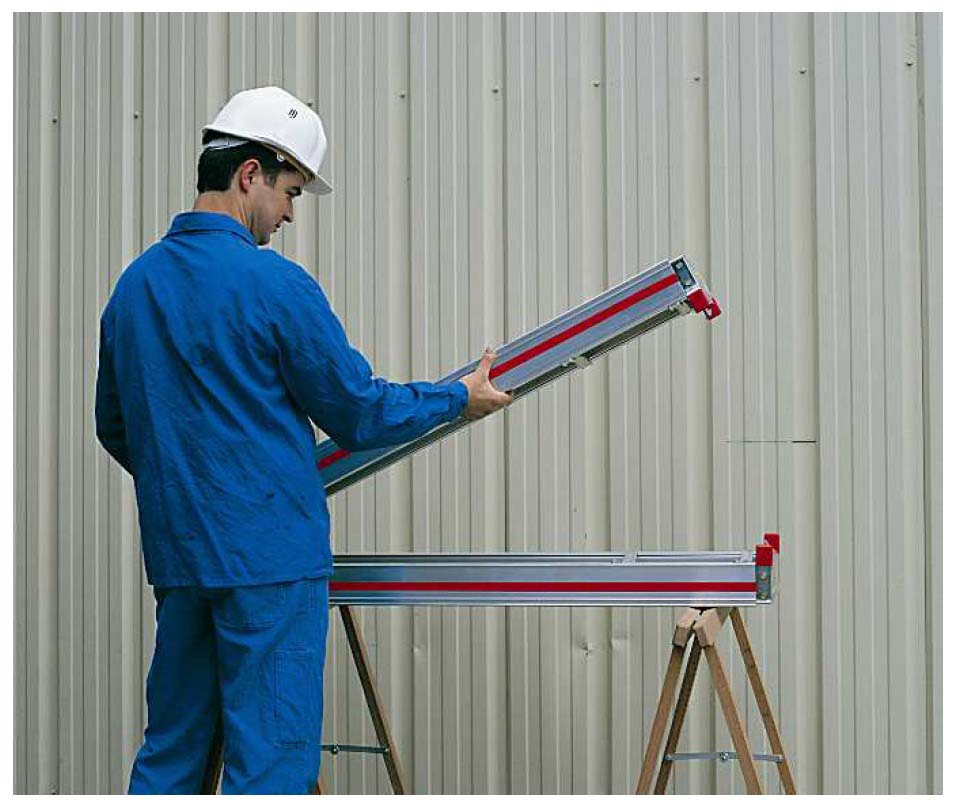 Plan de Travail Télescopique en Aluminium 1.24 à 4 m