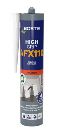 Mastic colle de fixation AFX110 High Grip en cartouche pour le bâtiment