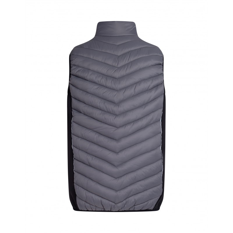 Gilet Matelassé Jack Gris/Noir