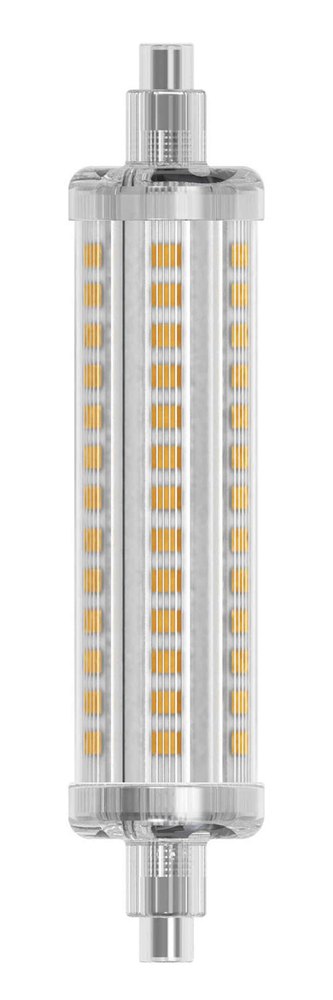 Ampoule Tube Linéaire LED R7S 9.5W 1200 lm Blanc Chaud 118 mm pour éclairage intérieur