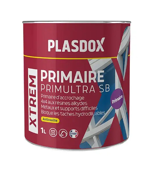 Primaire antirouille Xtrem Primultra SB pour métaux
