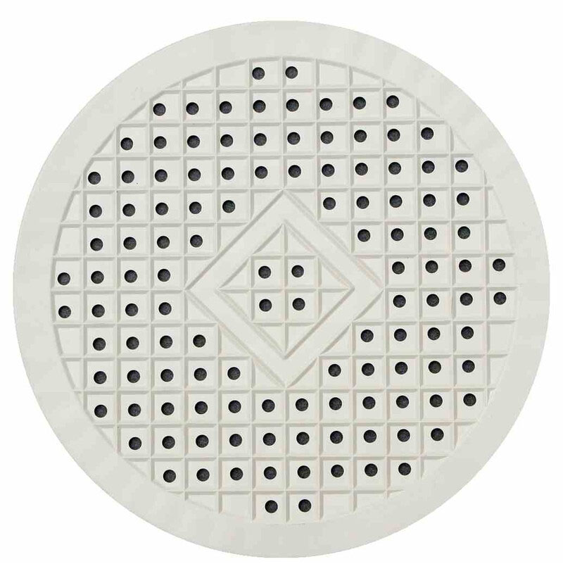 Fond d'évier rond gris de 32 cm pour protéger le fond de l'évier