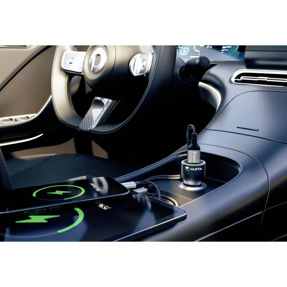 Chargeur Allume-Cigare USB-C et USB-A 45W