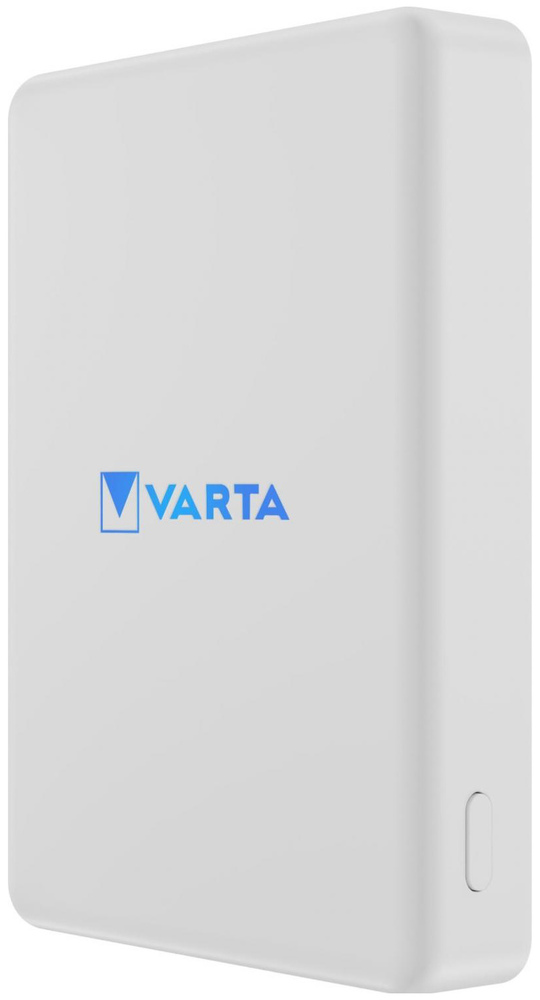 Batterie Externe USB-C Mag Pro et Qi 5000mAh Blanche