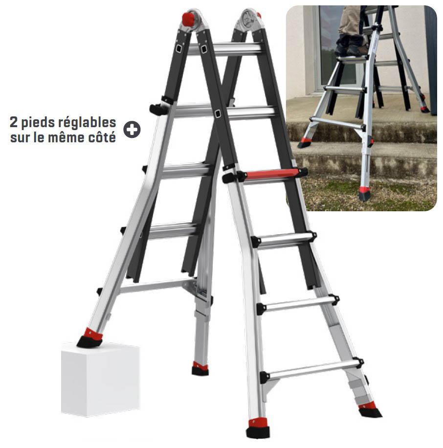 Échelle Pliable Compacte FLEX'UP+