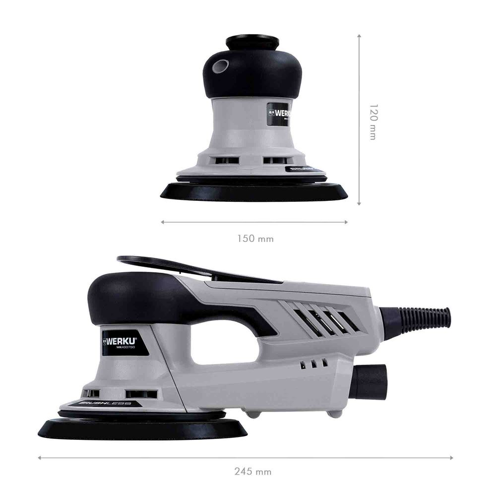 Ponceuse Circulaire Rotorbitale 350W Ø150 mm