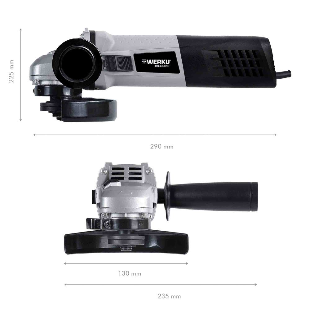 Meuleuse d'Angle Filaire 1100W Ø125 mm