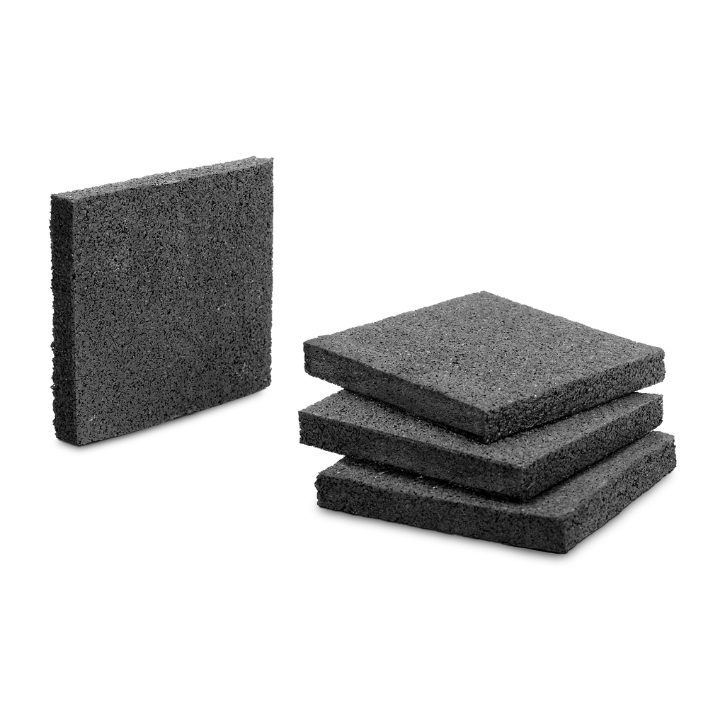 Coussins Anti-Vibrations Noirs Lot de 4
