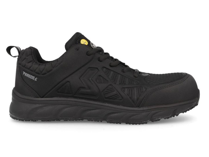 Chaussures de sécurité basses QUARTZ S3L ESD noires antidérapantes