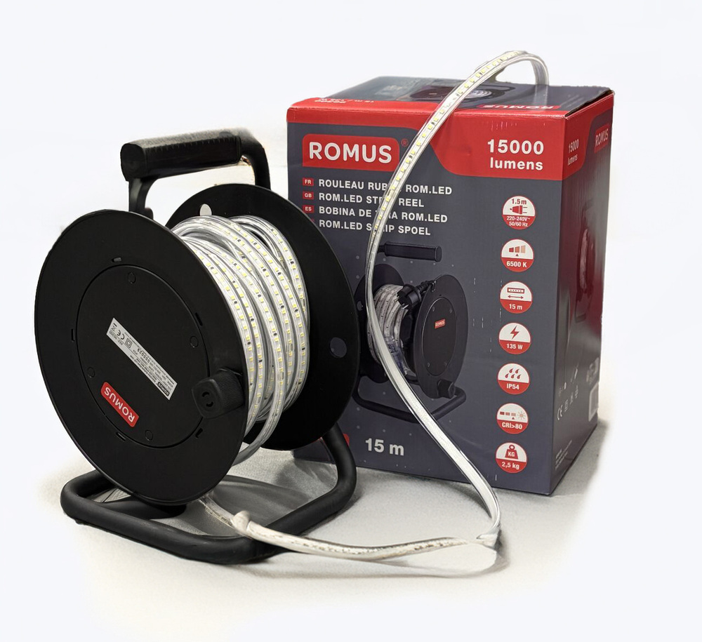 Bande LED 15000 lm Blanc Froid 15 m sur Dérouleur