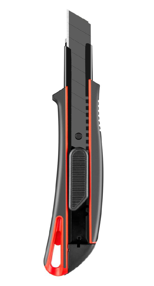 Cutter Redline AB RC 18 autobloquant, lame de 18 mm, pour découpe sécurisée et précise