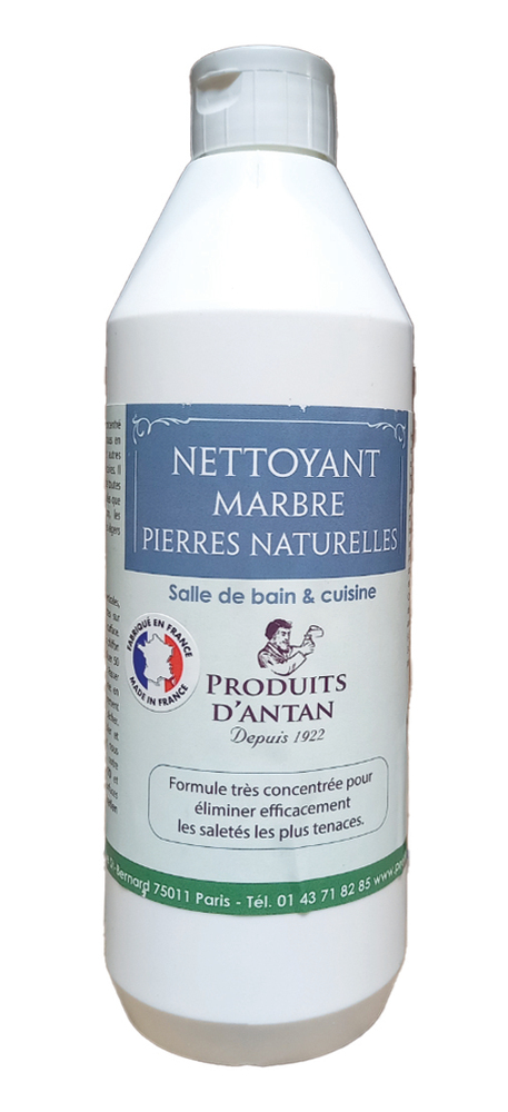 Nettoyant Salle de Bain Pierre Naturelle Marbre 500 ml pour un nettoyage doux et efficace des surfaces délicates