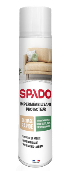 Imperméabilisant Textiles Aérosol 400 ml pour protéger les vêtements et chaussures de l'eau et des taches