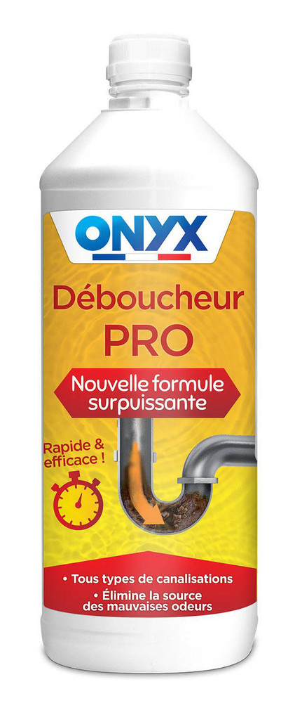 Déboucheur canalisations professionnel Déboucheur Pro 1L en bouteille avec bouchon de sécurité