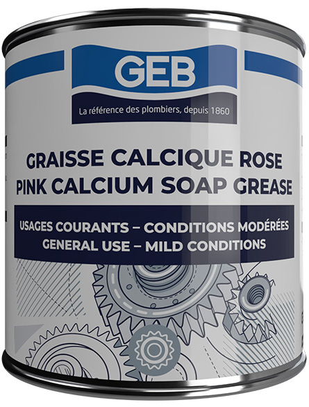 Graisse calcique rose 300 g pour lubrification et protection du matériel d'outillage