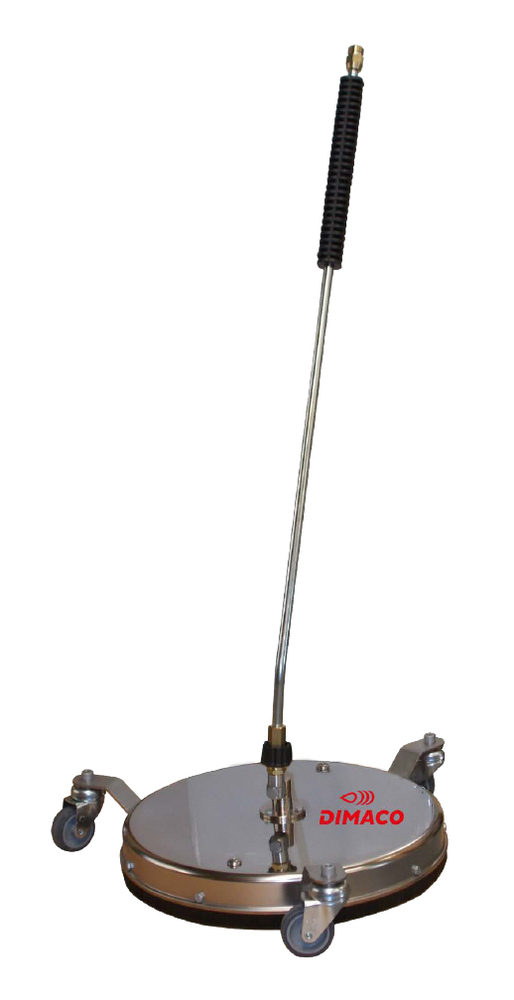 Laveuse de sol circulaire pour nettoyeur haute pression, 410 mm de diamètre, avec capot de protection anti-éclaboussures