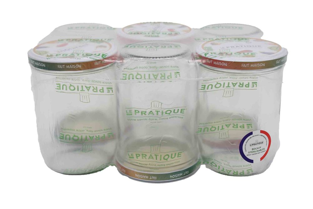 Bocaux Le Pratique 750 ml Ø100 mm Pack de 6