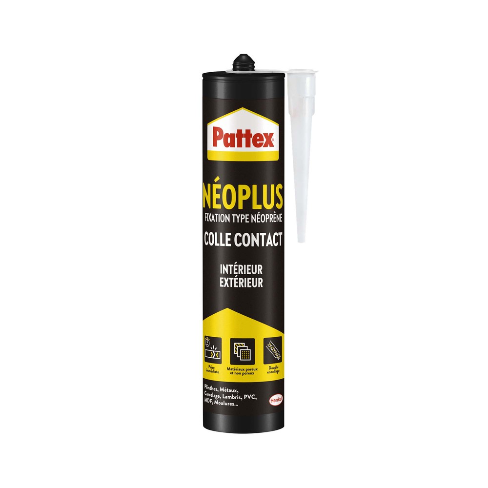 Pot de Colle Contact Néoplus 345 g, colle néoprène pour une adhérence puissante