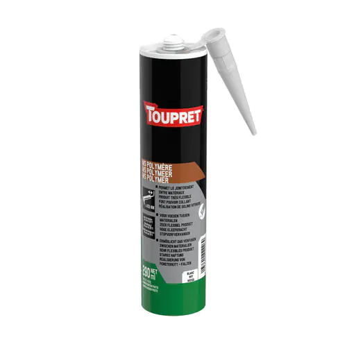 Mastic Multi-Usage MS Polymère 290 ml en cartouche pour collage et étanchéité bâtiment