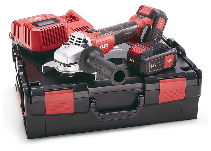 Set de meuleuse d'angle sans fil L 125 18.0-EC avec batterie, chargeur et disque 125 mm