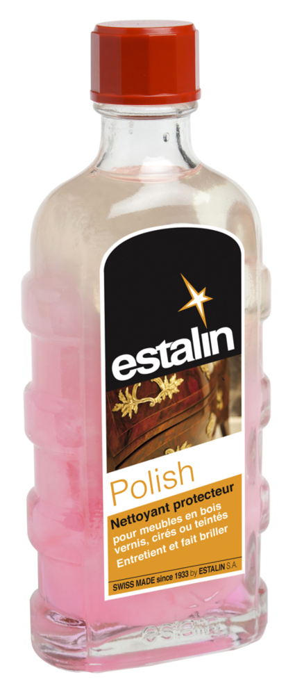 Flacon de Polish Nettoyant Protecteur 250 ml pour l'entretien du bois