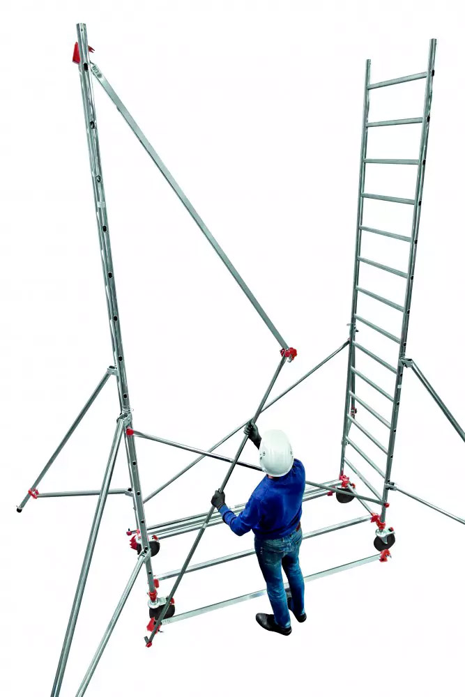 Échafaudage Roulant Alu Altitude AL135 - Hauteur de travail 3.80 m