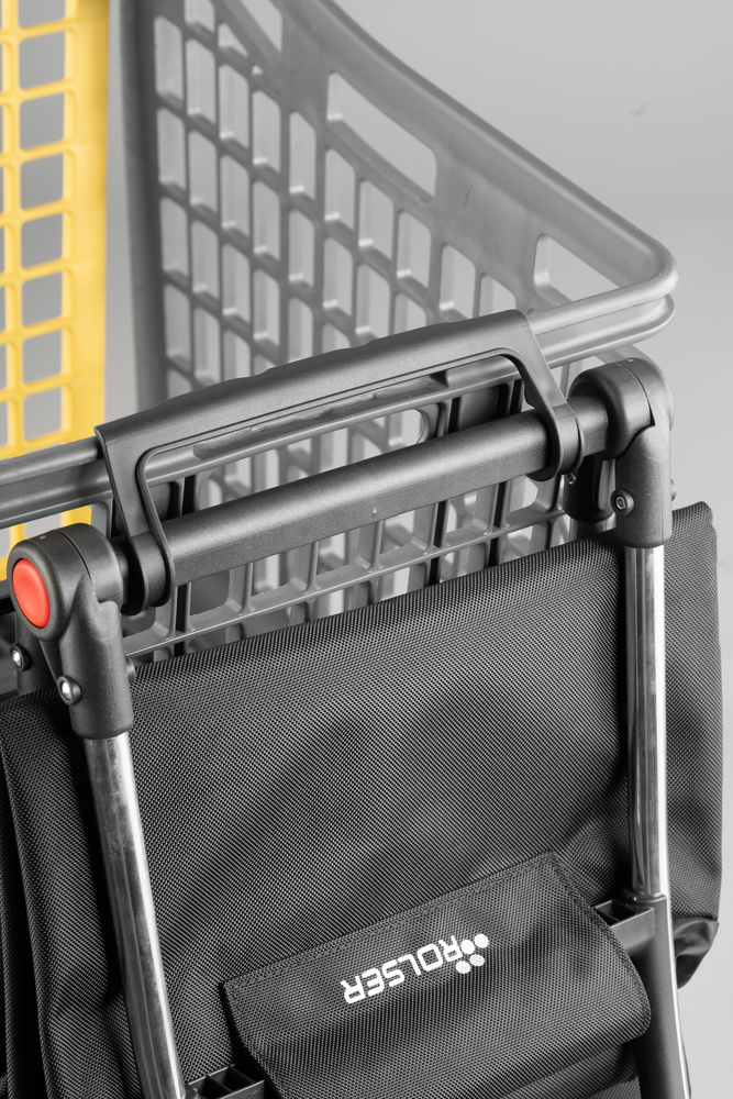 Poussette de Marché Pliable I-Max MF 4L 4 Roues - 2 Pliantes 43L
