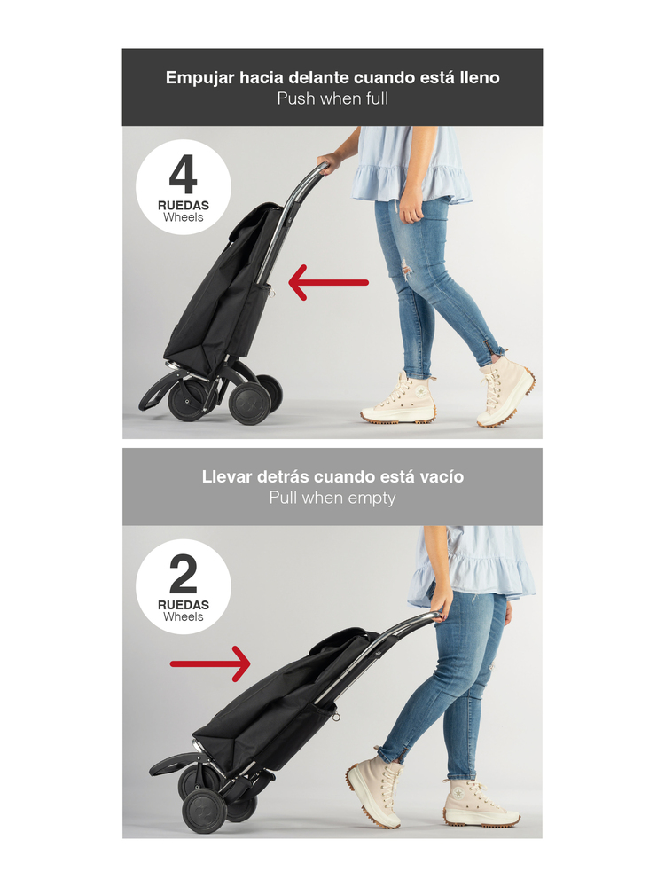 Poussette de Marché Isotherme Termo Fresh MF 4 Roues 46L