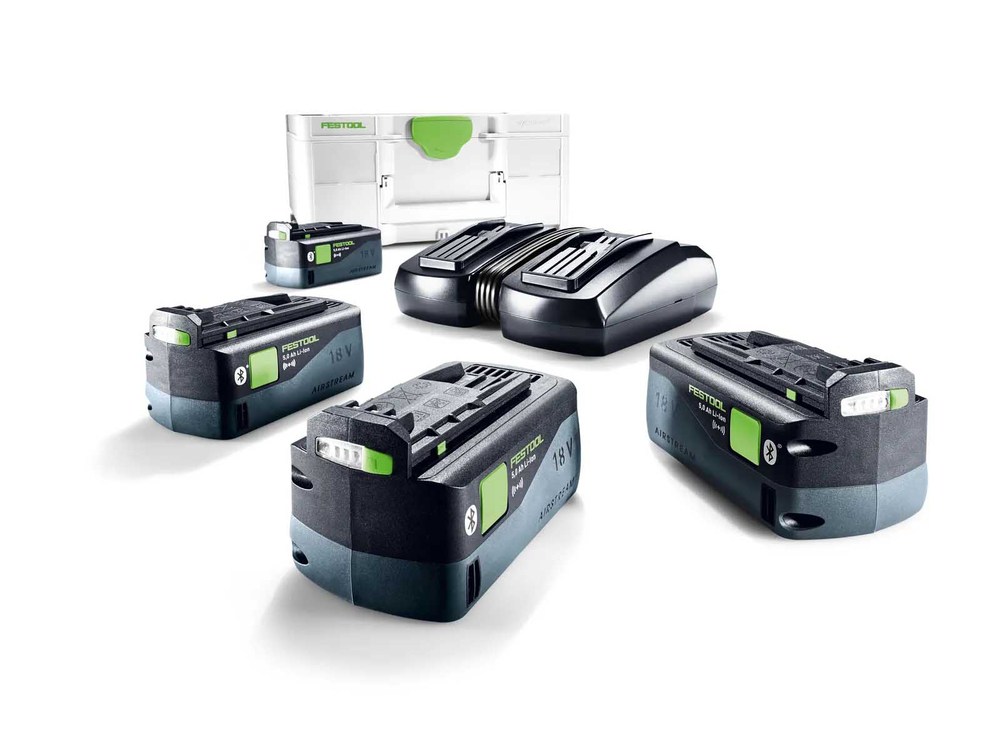Set Énergie SYS 18V 4 x 5.0 Ah + Chargeur TCL 6 Ah DUO