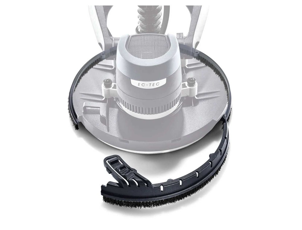 Brosse amovible de ponceuse BE-LHS-E 225 pour aspiration des poussières lors du ponçage
