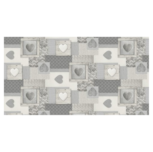 Protège-table imprimé Bisous en rouleau, 140 cm x 20 m