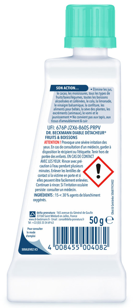 Diable Détacheur Fruits et Boissons 50 ml