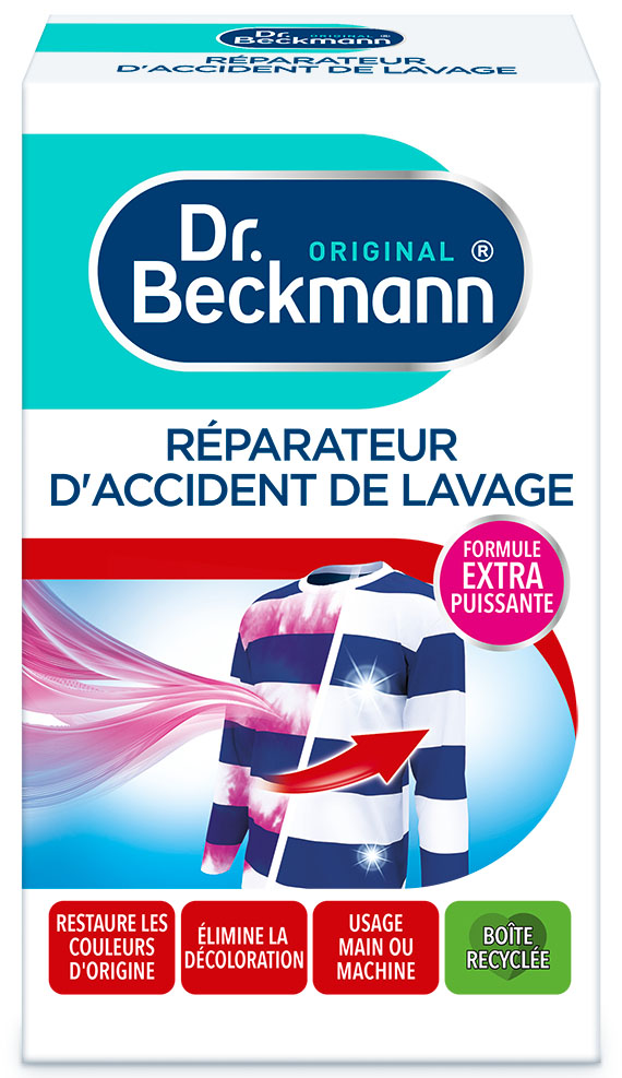 Pack de Réparateur d'Accident de Lavage 2 x 75g pour corriger les incidents textiles du linge