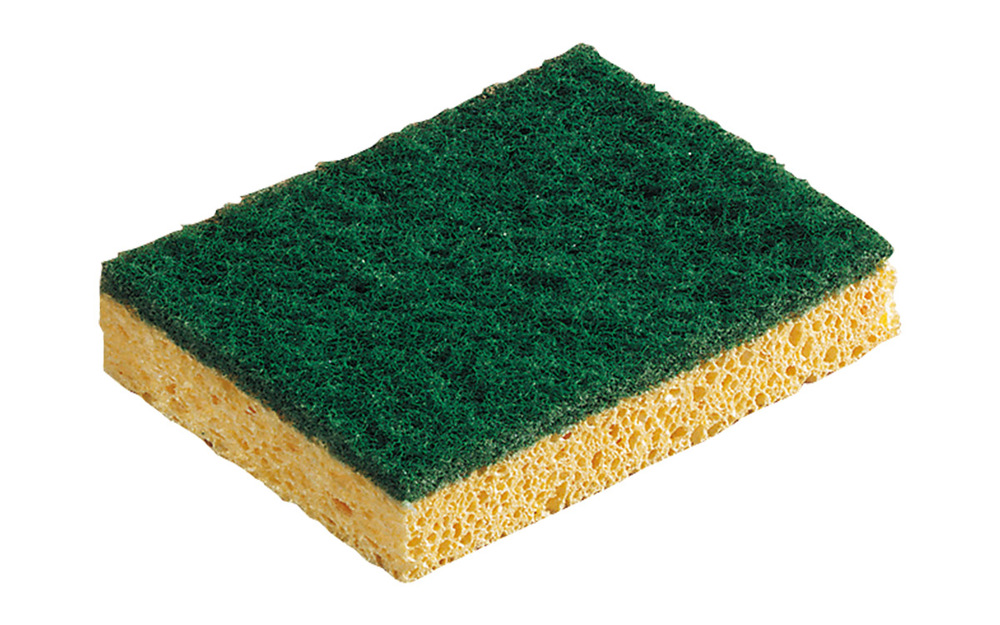 Eponge Végétale Abrasive Verte 120x90x26 mm