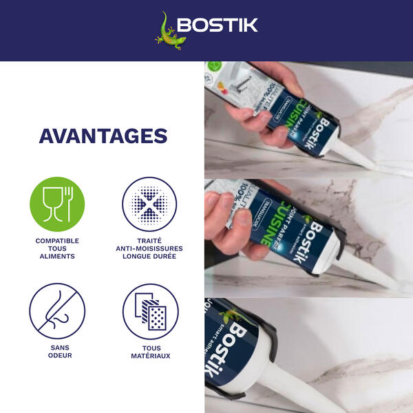 Joint Parfait Mastic d'Etanchéité Cuisine 280 ml