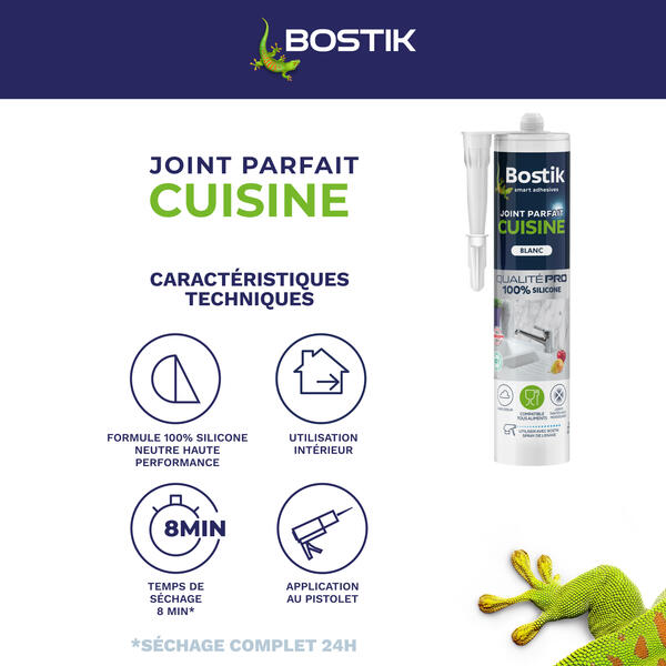 Joint Parfait Mastic d'Etanchéité Cuisine 280 ml