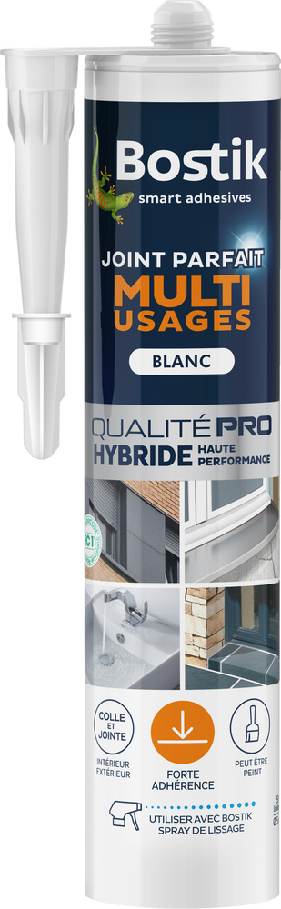 Mastic d'étanchéité silicone Joint Parfait multi-usages en cartouche pour bricolage