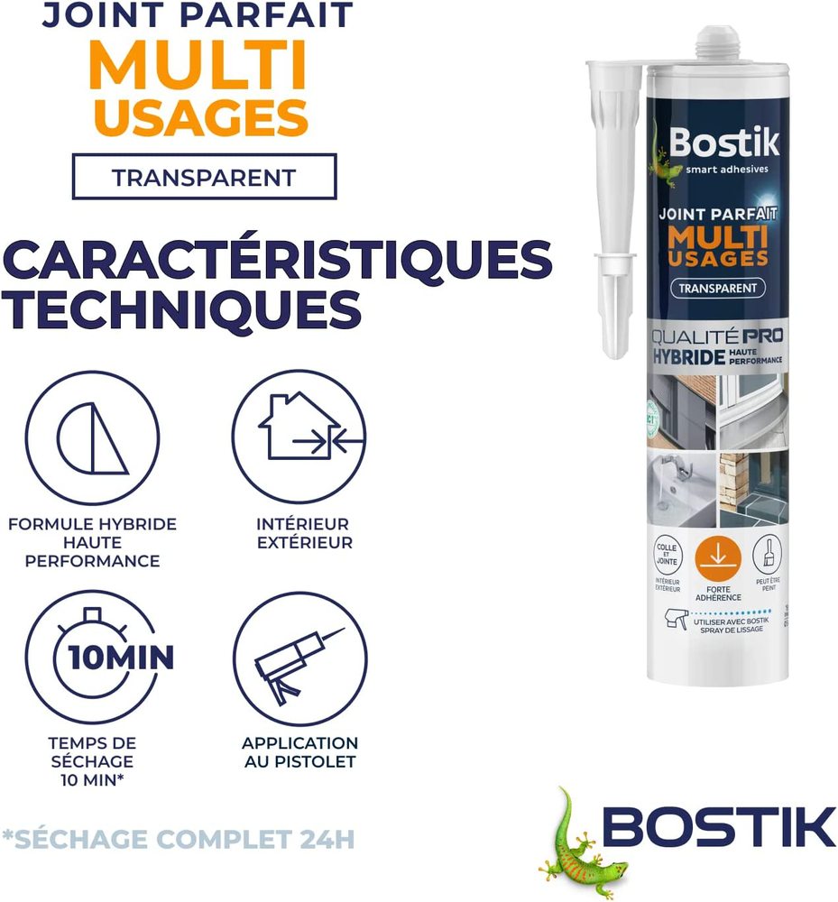 Joint Parfait Mastic d'Etanchéité Multi-Usages