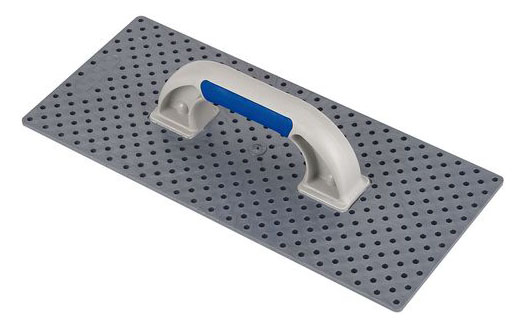 Platoir ponceur manuel à polystyrène sans abrasif avec semelle de lissage