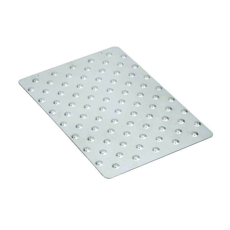 Dalle podotactile DALINOX en inox 982 x 407 mm pour signalisation et guidage des malvoyants