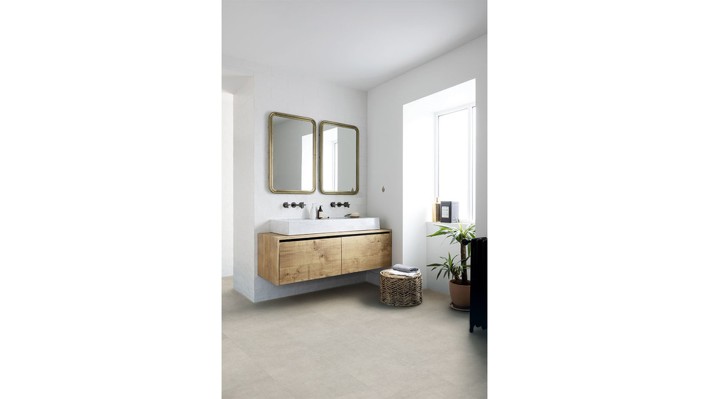 Creation 40 - Dalles LVT à Coller Bloom Uni Clear 457.2 x 914.4 mm