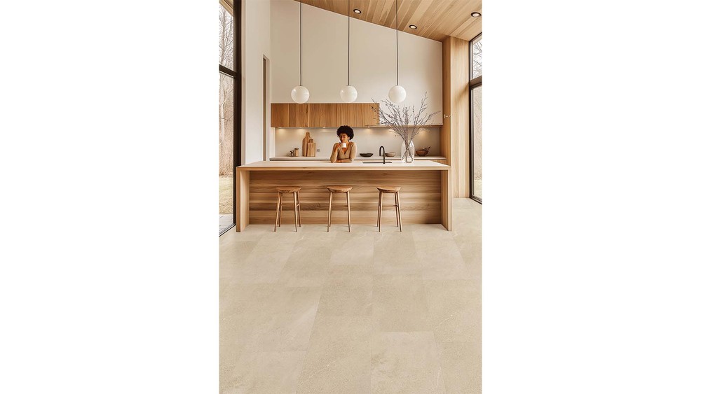 Creation 40 - Dalles LVT Clipsables Curton Stone Clear 388.8 x 728.7 mm