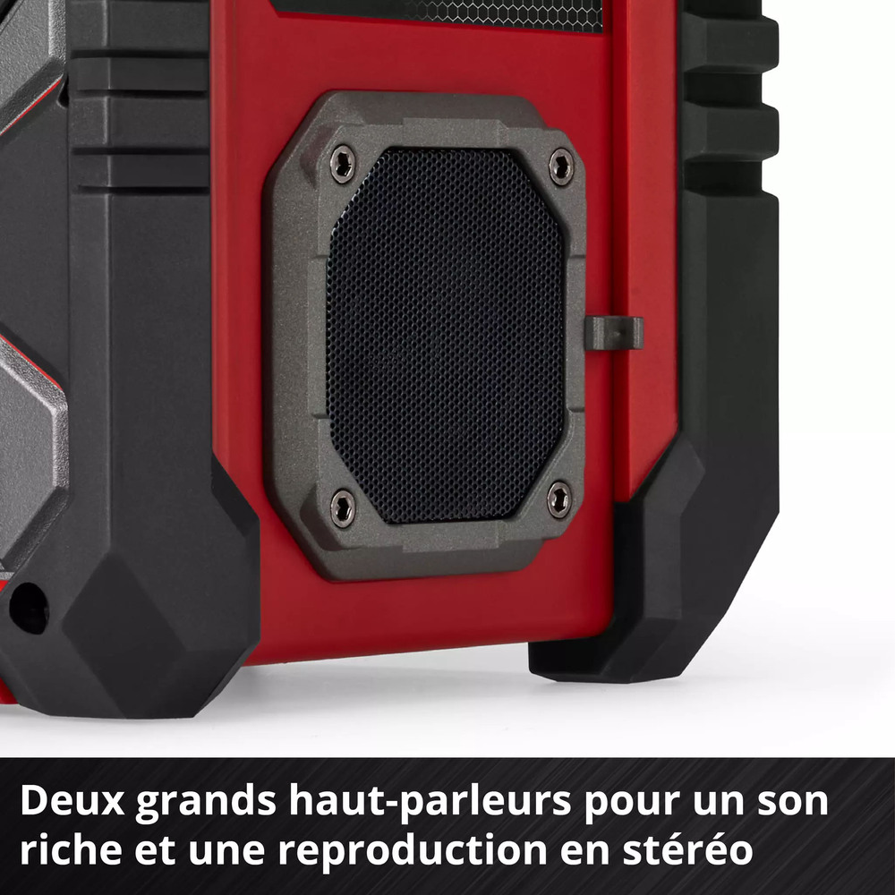 Radio de Chantier Sans Fil DAB+/FM/BT 18 V Sans Batterie