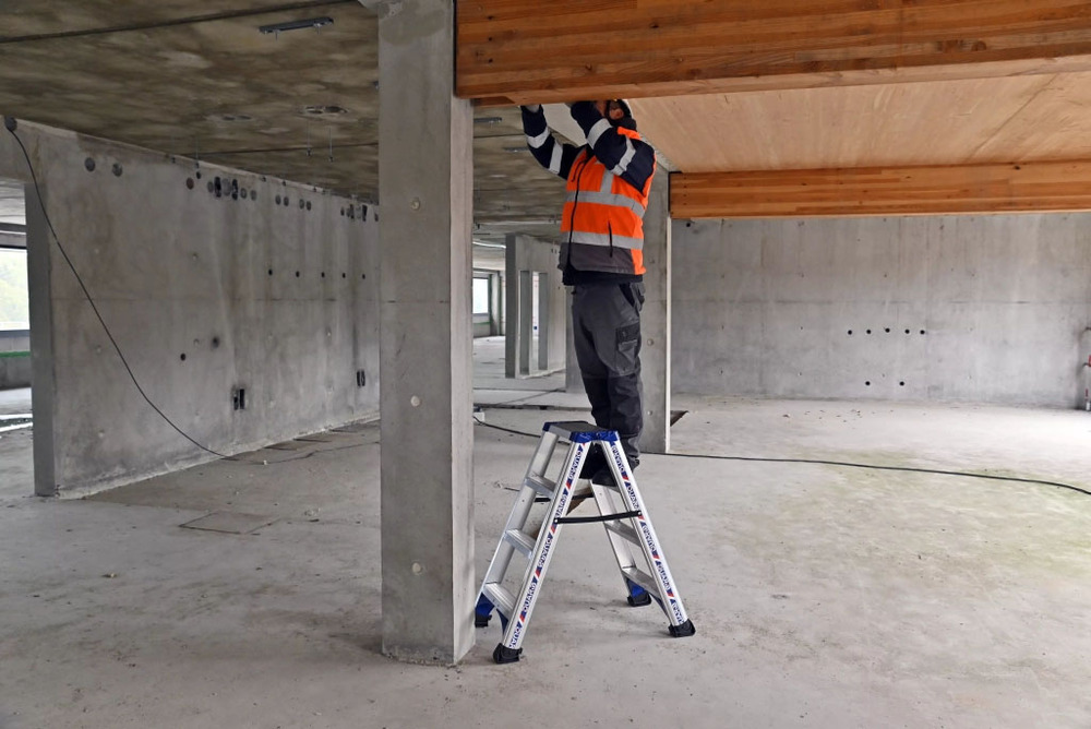 Marchepied Double Accès Alpha 2x3 Marches