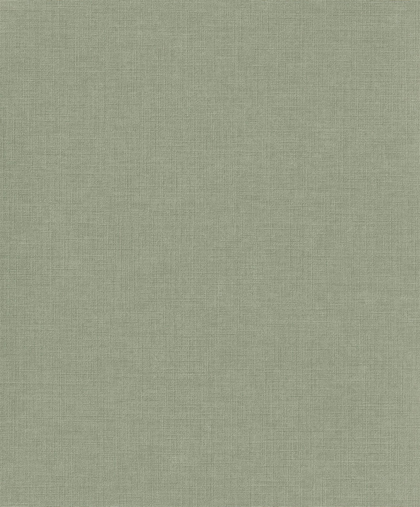 Papier peint vinyle intissé Solena uni kaki A71014
