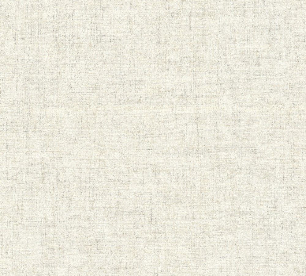 Papier peint vinyle sur intissé uni Borneo gris clair argenté